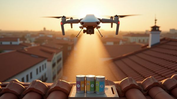 Optimiser le nettoyage de toiture par drone pour des résultats éco-responsables